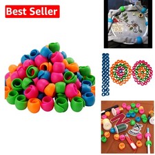 Durable 100pcs Thread Spool Savers - Machine Washable & Gift Ideal for Crafters