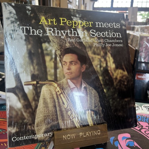 Art Pepper Meets The Rhythm Section LP Contemporary ‘73 Reissue In Shrink VG+