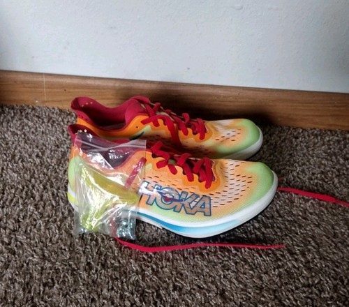 HOKA Cielo FLYX Unisex Pista Media Distancia Zapatos Talla Mujer 7/Hombre 5.5 Nuevos - Imagen 2 de 7