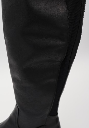 Anika Baretraps Damen schwarz Reitstiefel kniehoch Reißverschluss bequeme Sohle Größe 10M - Bild 3 von 24