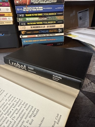 I, Robot by Isaac Asimov Doubleday Science Fiction Edition 1963 BCE HC DJ - Foto 6 di 11