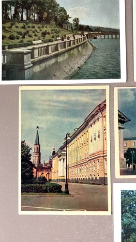 Lote de 7 postales soviéticas vintage de la URSS años 50-80 Sochi Moscú historia del Mar Negro - Vídeo 1 de 1