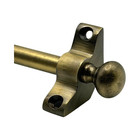 Set of 13, Round Finial | Antique Brass, Stair Runner Carpet Rods, Upto 70 cm