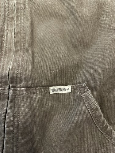 Wolverine Workwear Canvas Insulated Vest Jacket Large - Picture 2 of 7