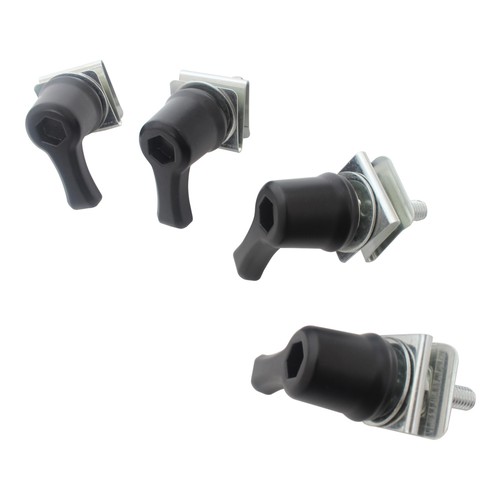 4x Saddlebag Lock Lever Bolt Fastener Mounting Set For Harley Touring Glide FLHT - Picture 14 of 22
