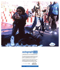Ice-T 'New Jack City' Signed 8x10 Photo 'Det. Scotty' ACOA Ice T Rapper