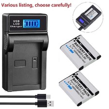 Battery or Charger for Pentax D-LI92 DLI92 D-L192 398002 Li-50b OLYMPUS Li-50b