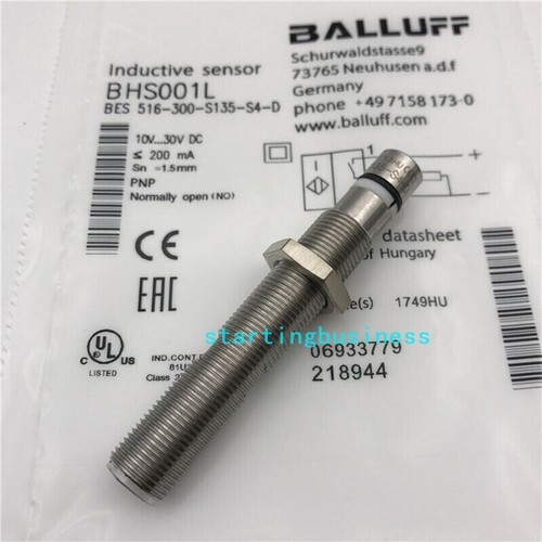 BALLUFF BES 516-300-S135-S4-D Inductive Sensor BHS001L Proximity Switch Sensor - Picture 1 of 3