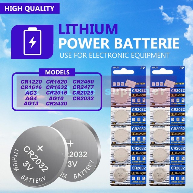 CR2032 CR2025 CR2016 CR1620 CR1632 CR2450 CR2430 Button Battery CR2032 CR2025 CR2016 CR1620 CR1632 CR2450 CR2430 Button Battery