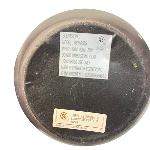 Scentsy Rooster Deluxe Wax Warmer Full-Size Terra Cotta Farmhouse Cottagecore - Picture 8 of 8