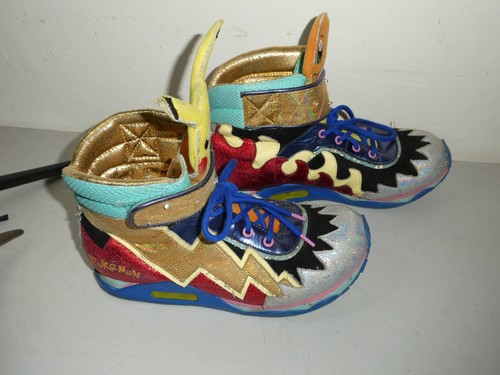 Pokemon Flames and Bolts High Sneakers shoes Irregular Choice boys girls 40 7.5 - Bild 7 von 8