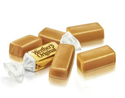 WERTHER's CHEWY Creamy SOFT Caramel Filled- TASTY Candy ~ LIMITED VALUE BULK BAG