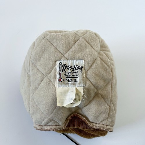 Walls Zero Zone Insulated Hood Hat Pullover Drawstring Winter Cap Brown OSFA - Picture 14 of 20