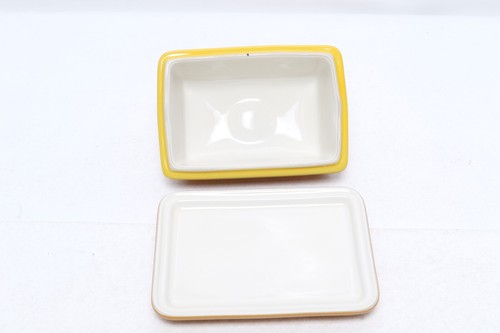 Le Creuset UK Lidded Butter Dish Nectar Second Choix - Picture 3 of 5