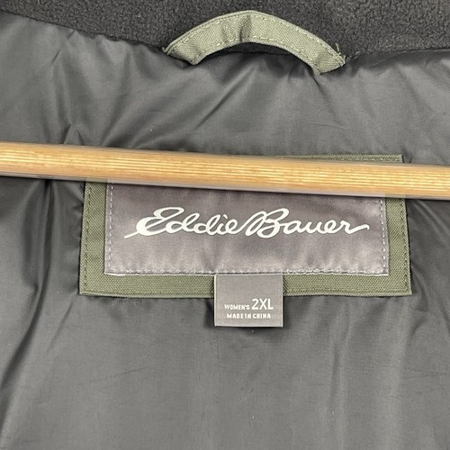 Eddie Bauer Coat Jacket Women's XXL Green Menoken Parka EB650 Winter NWT $299 - Picture 10 of 14
