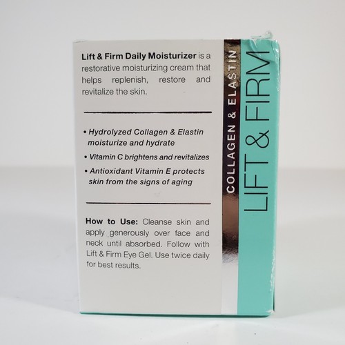 SkinLab Lift & Firm Collagen & Elastin Daily Moisturizer 2.25oz Wrinkles Tones - Picture 3 of 7