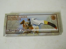 Chipaway High Plains Skinner Gut Hook Bone Handle Knife w/ Sheath CW-1501BRN
