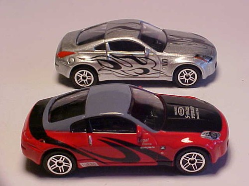 LOT 2x 3 INCH 2003 Nissan Fairlady Z Realtoy 1/64 Diecast Mint Loose - Picture 3 of 7