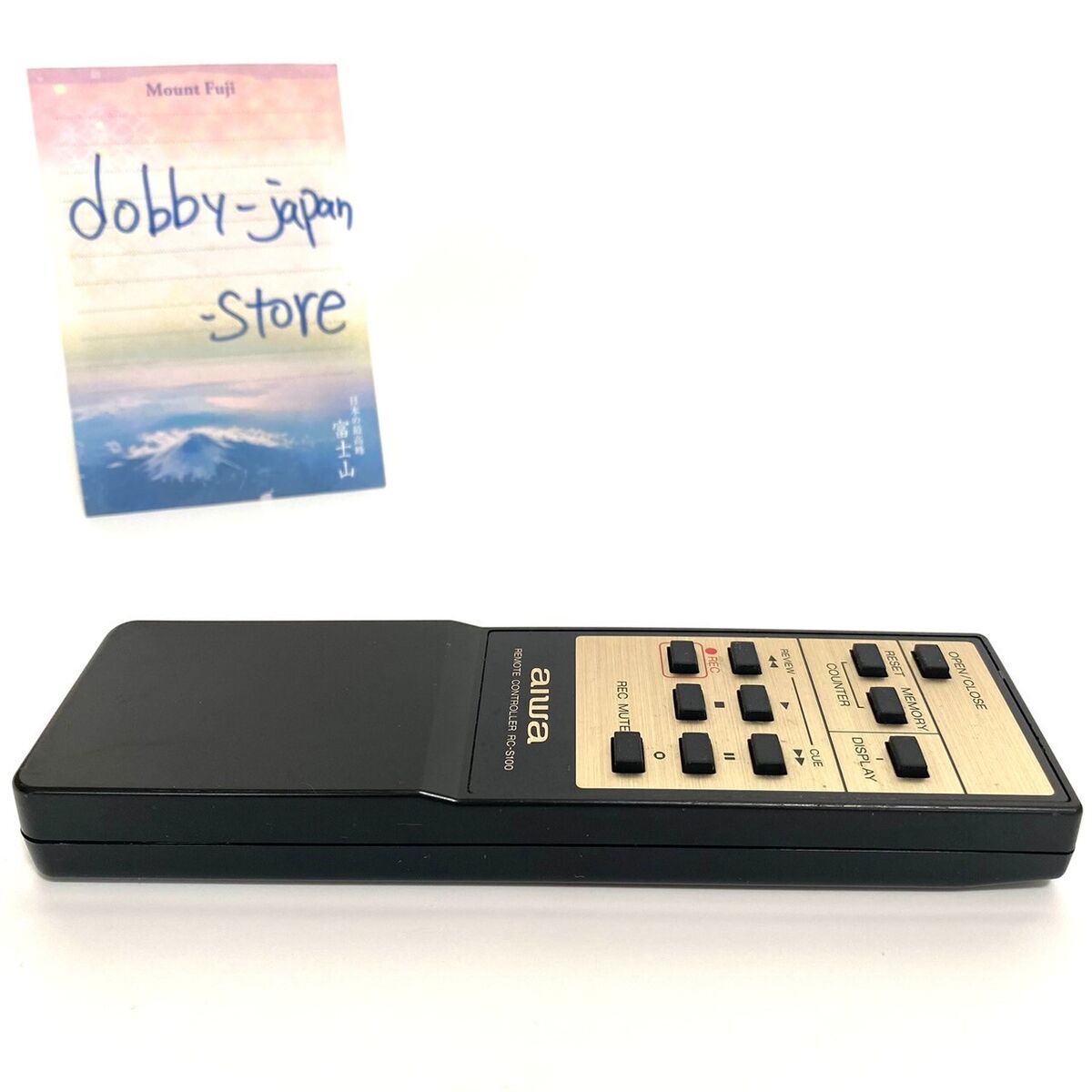 Remote Control Rc-S100 For Aiwa Cassette Deck Xk-S9000/Xk Remote Control Rc-S100 For Aiwa Cassette Deck Xk-S9000/Xk
