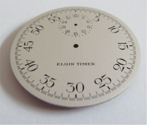 Elgin Pocket Watch Timer Dial Only -16 Size - Picture 2 of 4