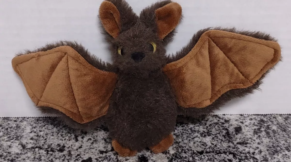 Realistic baby store bat plush