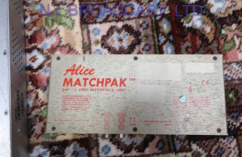 2x Alice stereo matchpal bal to unbal / unbal to bal audio converters with gain - Picture 6 of 6