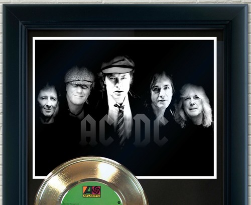 AC/DC "You Shook Me All Night Long" Framed Record Display - Picture 2 of 4