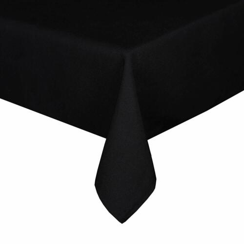 Arkwright's Tischdecke 6er Pack 52 x 52 Polyester wiederverwendbar weiß oder schwarz robust - Bild 3 von 18