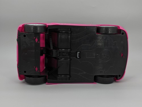 Mattel 2013 Barbie Glam Convertible Pink & Black Car & 2 Barbie Dolls - Picture 15 of 19