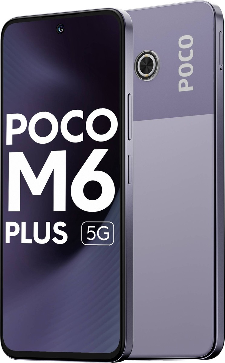 POCO M6 Plus 5G (Black 128 GB 6GB RAM)Snapdragon 4 108MP