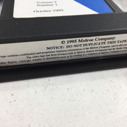 Genuine 1995 Bobcat Leading Edge VHS Multiple Choices Vol 5 Number 1 - Picture 8 of 8