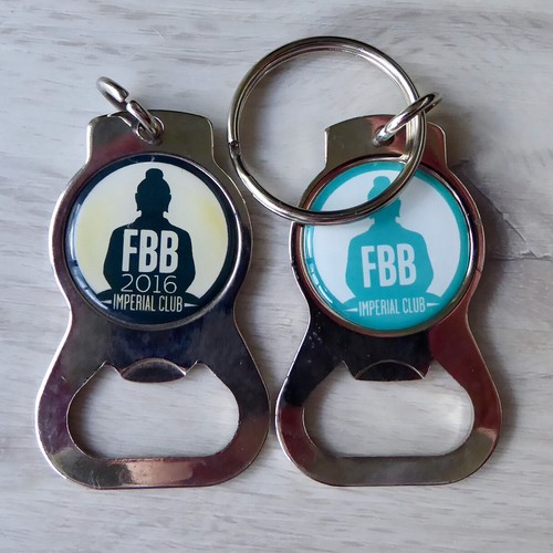 SET 2 BOTTLE OPENERS BEER FUNKY BUDDHA IMPERIAL CLUB COLLECTIBLE SOUVENIR - Picture 1 of 2