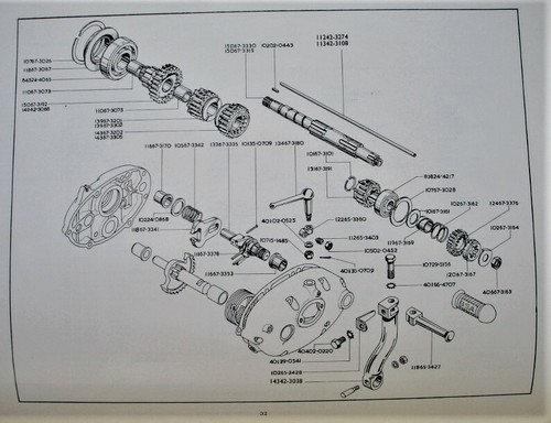 Folleto de piezas de motocicleta BSA vintage - 1961 "Repuestos "A" catálogo del grupo" - Imagen 6 de 11