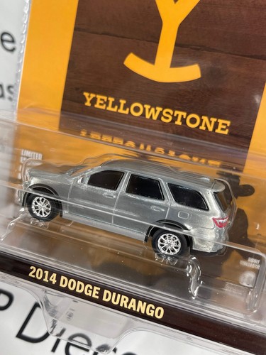 RAW CHASE GREENLIGHT 2014 Dodge Durango Yellowstone 1:64 Diecast Hollywood - Picture 2 of 2