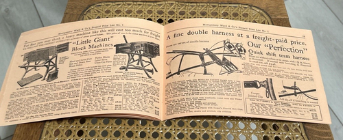 Vintage We Pay the Freight Montgomery Wards Catalog PB 1909 1969 reprint - Picture 7 of 11
