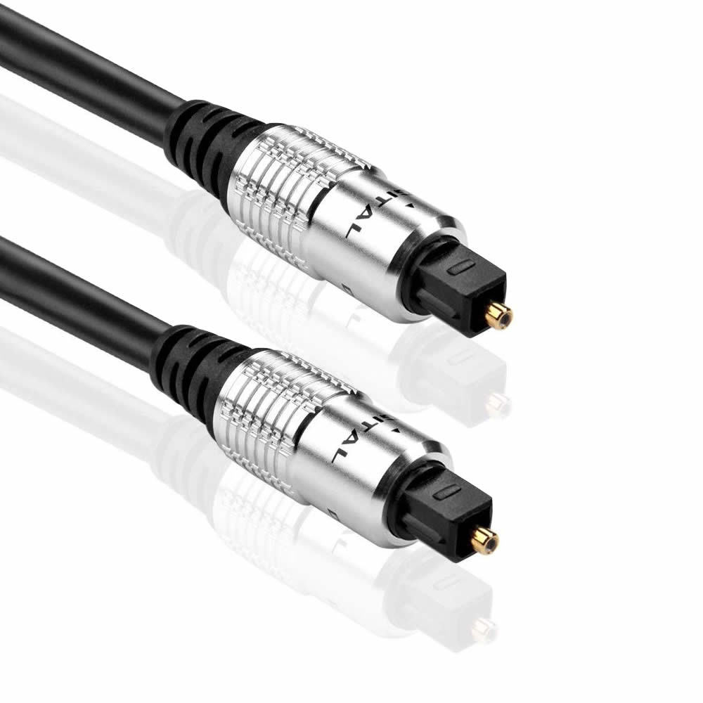 Pure TOSLink Optical HD Digital Audio Cable HQ SPDIF Suround Sound Lead