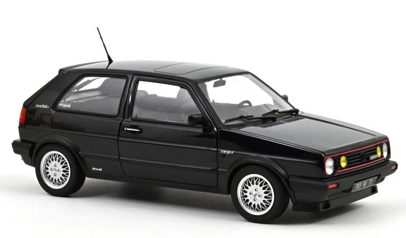 VW Volkswagen Golf GTI - Match - 1989 - black metallic - NOREV 1:18 - Photo 2/4