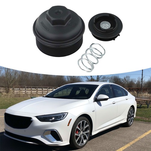 Oil Filter Cover 12605565 Compatible with For GMC For Chevrolet Models