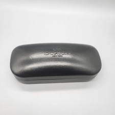 COACH New York Black Hard Clam Shell Eyeglasses Sunglasses Case