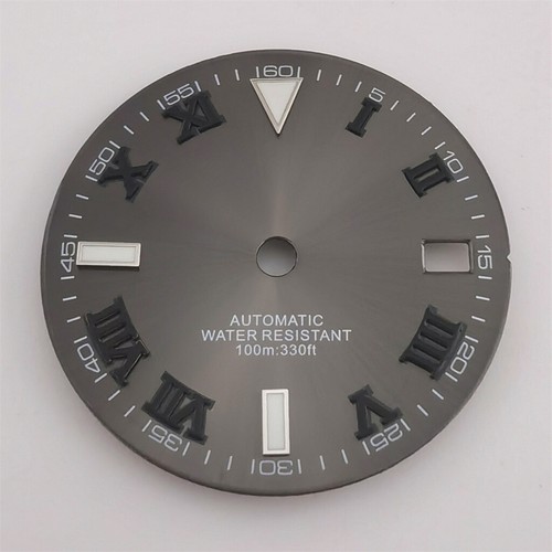 29mm NH35 Watch Dial with hands luminous Automatic movement Watches Parts - Picture 5 of 27