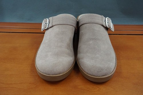 Bzees Open Book Clog Women's 9.5 Shoe Brown Fabric Slip On Casual Comfort Sandal - Imagen 2 de 11