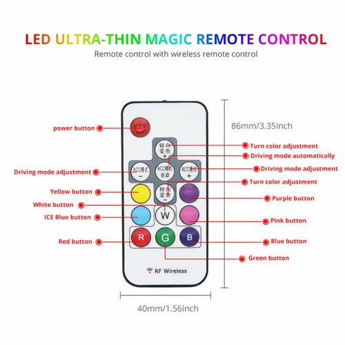 2x 60CM RGB Delgado Secuencial Flexible LED DRL Tira de Señal de Giro Faro Remoto - Imagen 6 de 12