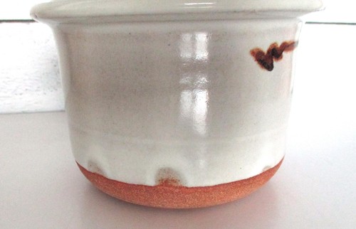 Spiff 98 Pottery Small Crock with Lid Olive Branch - Bild 5 von 5