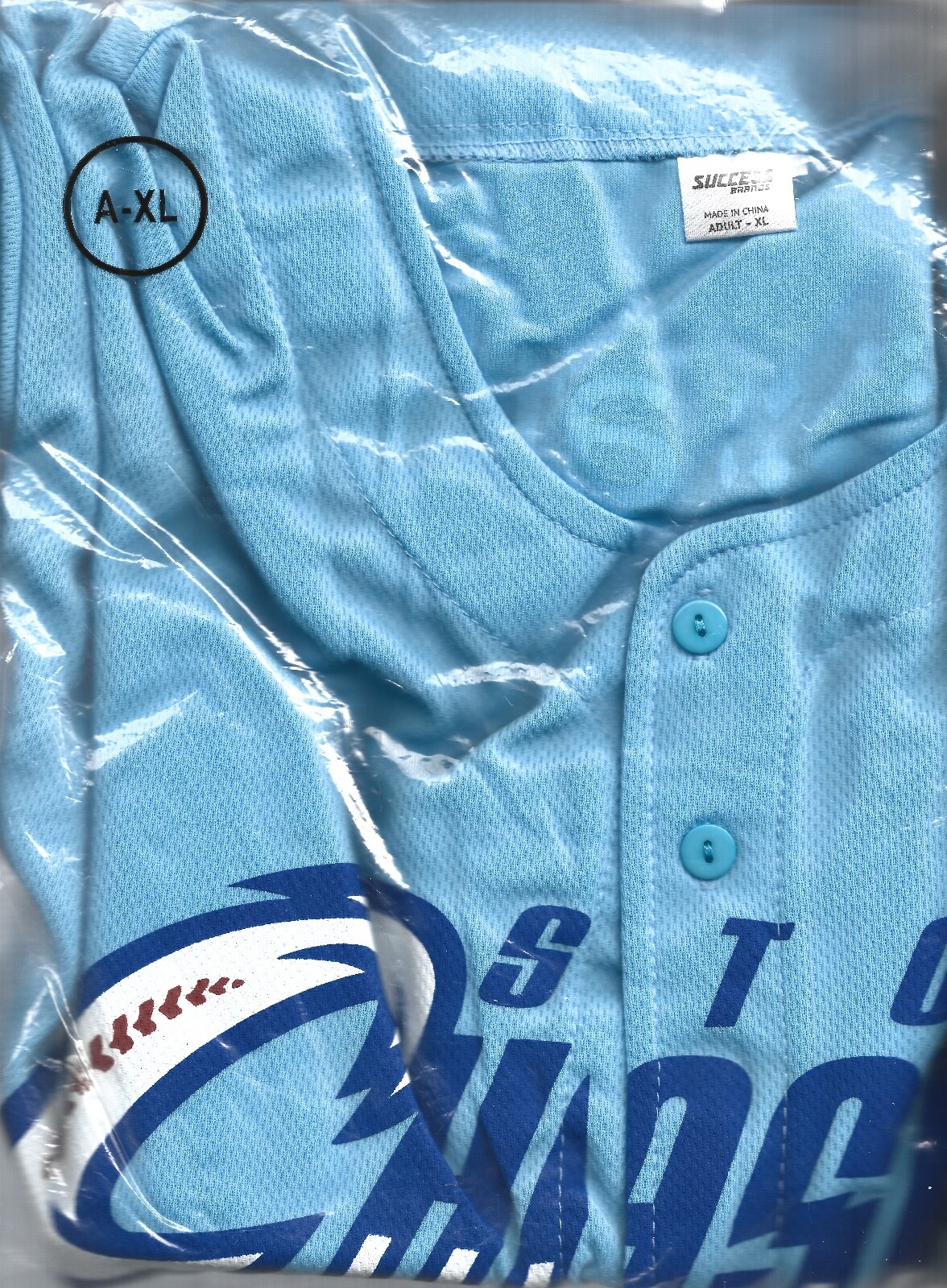 Omaha Storm Chasers Replica Baseball Jersey XL Extra Large Kansas City