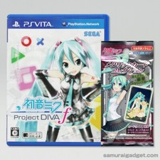 Hatsune Miku: Project Diva f PS VITA & Metallic Card Collection [Japan] PSV