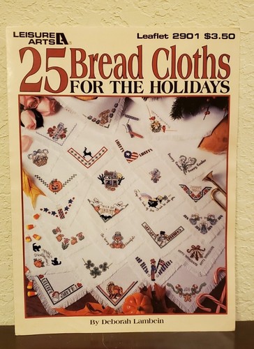 Menge 4 Weihnachten Kreuzstich Designs für Handtücher Sam Hawkins 3506 Brot 2901 - Bild 2 von 10