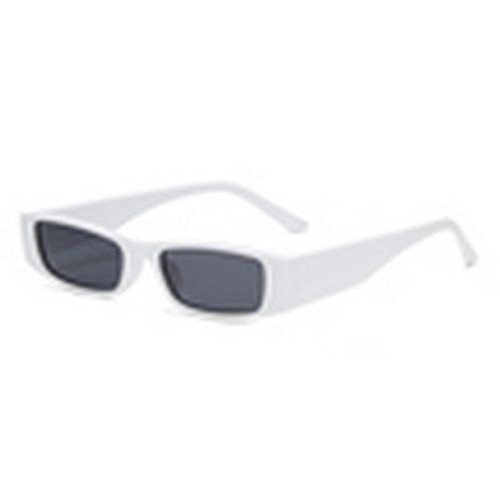 Kleine rechteckige Sonnenbrille Damen Marke Designer Mode schwarze Sonnenbrille - Bild 4 von 19