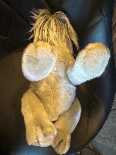Russ Berrie Schnauzer Perro Gris con Peluche 12" - Nuevo Estado - Imagen 3 de 8