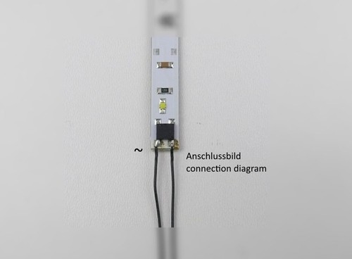 5 Stück LED Waggon Beleuchtung - Lichtleiste warmweiss 285mm vom Hersteller - Bild 3 von 4