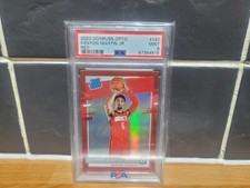 Kenyon Martin Jr. RC 2020-21 Panini Donruss Optic Red 8/99#197 Rockets Psa 9 NBA